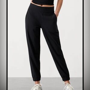 Athleta Black Brooklyn Joggers - Size 0P